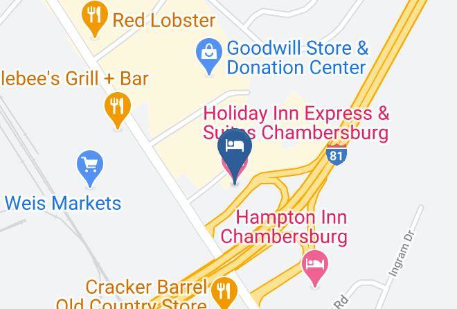 Franklin - Holiday Inn Express & Suites Chambersburg Maps