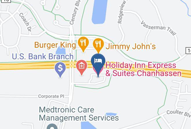 Carver - Holiday Inn Express & Suites Chanhassen Maps