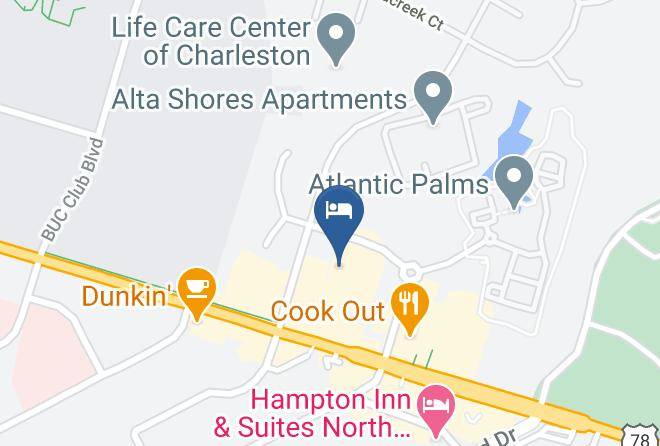 Charleston - Holiday Inn Express & Suites Charleston North Maps
