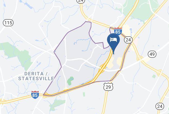 Mecklenburg - Holiday Inn Express & Suites Charlotte Ne University Area Maps