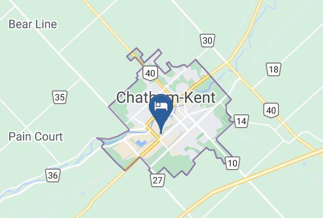 Chatham Kent - Holiday Inn Express & Suites Chatham South Maps