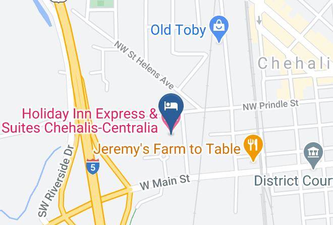Lewis - Holiday Inn Express & Suites Chehalis Centralia Maps