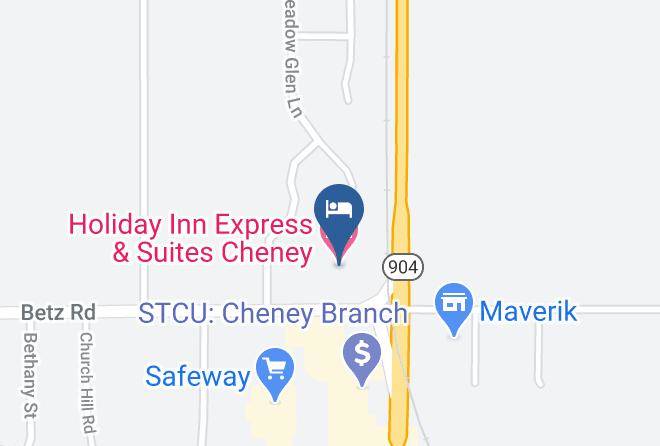 Spokane - Holiday Inn Express & Suites Cheney Maps