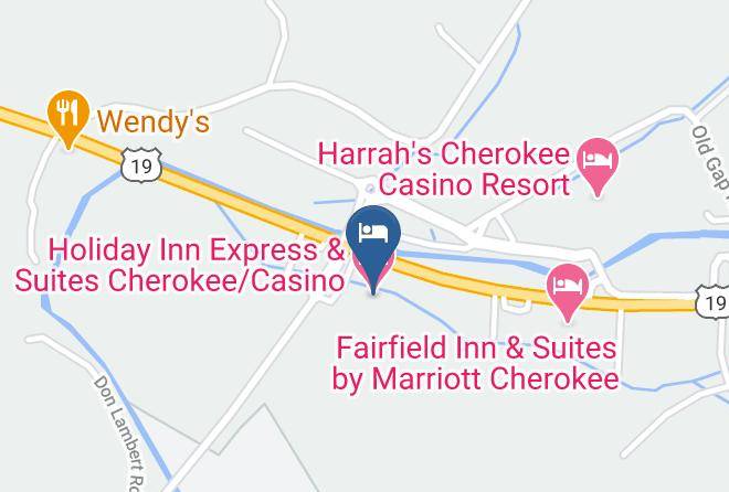 Jackson - Holiday Inn Express & Suites Cherokee Casino Maps