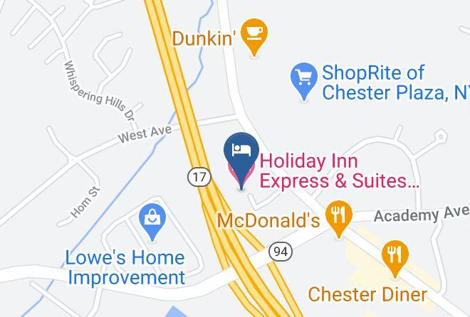 Orange - Holiday Inn Express & Suites Chester Monroe Goshen Maps