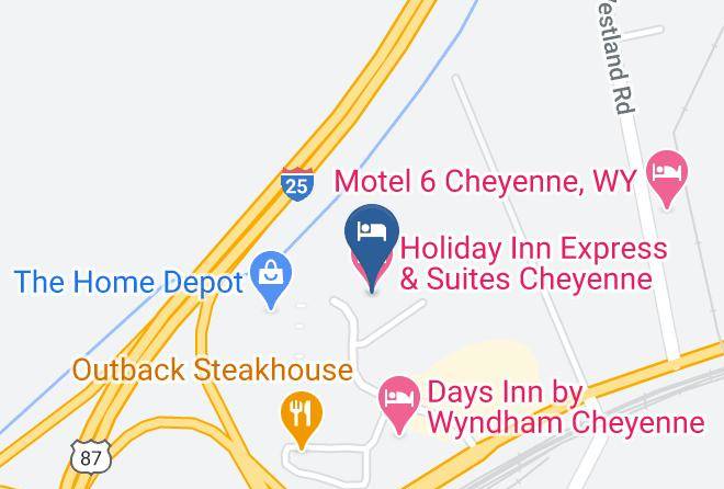 Laramie - Holiday Inn Express & Suites Cheyenne Maps