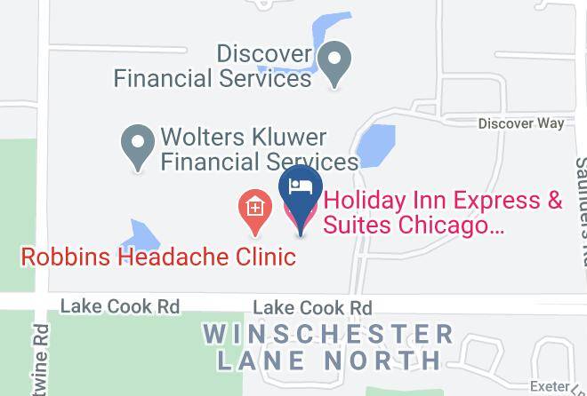 Lake - Holiday Inn Express & Suites Chicago Deerfield Lincolnshire Maps