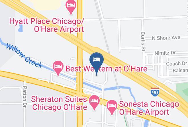 Cook - Holiday Inn Express & Suites Chicago O'hare Airport Maps