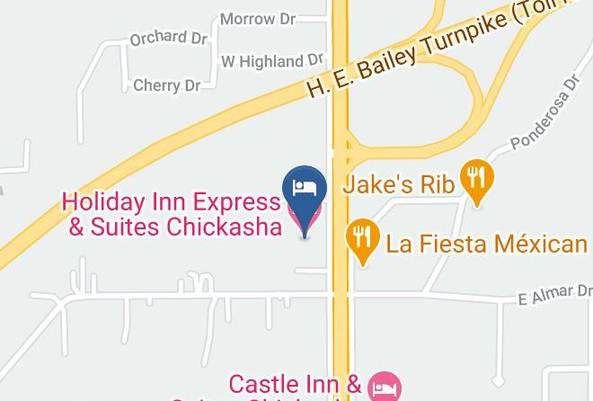 Grady - Holiday Inn Express & Suites Chickasha Maps