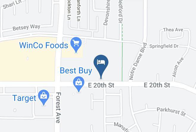 Butte - Holiday Inn Express & Suites Chico Maps