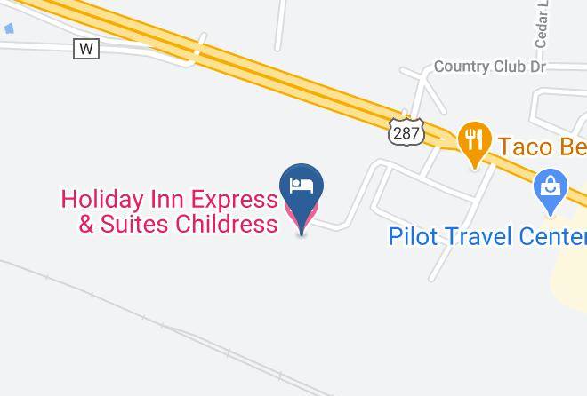 Childress - Holiday Inn Express & Suites Childress Maps