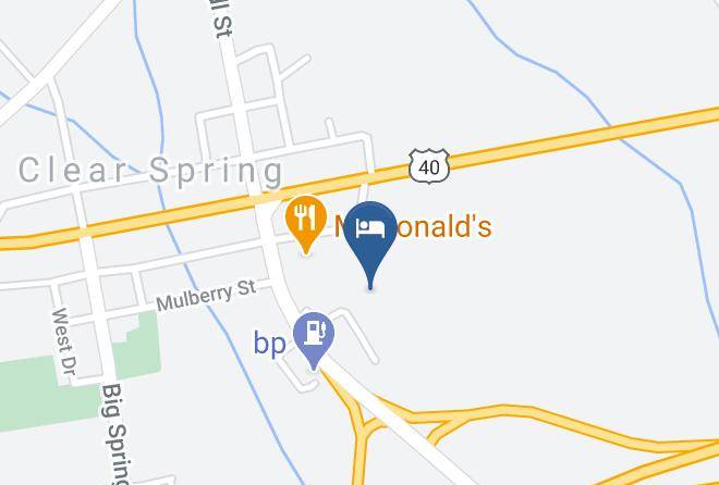 Washington - Holiday Inn Express & Suites Clear Spring Maps