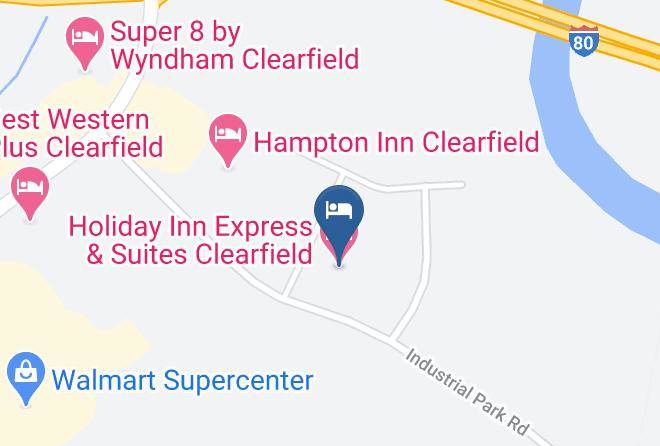 Clearfield - Holiday Inn Express & Suites Clearfield Maps