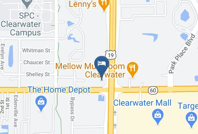 Pinellas - Holiday Inn Express & Suites Clearwater Us 19 N Maps