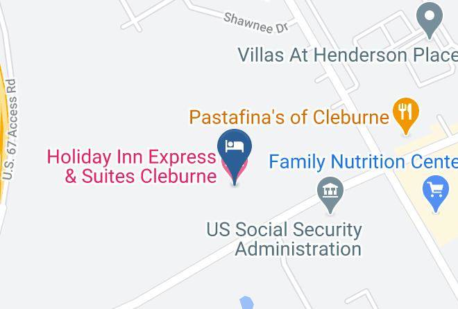 Johnson - Holiday Inn Express & Suites Cleburne Maps