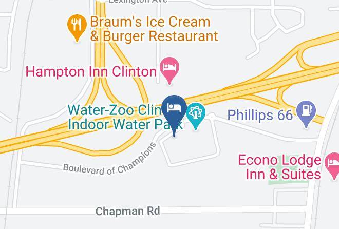 Custer - Holiday Inn Express & Suites Clinton Maps
