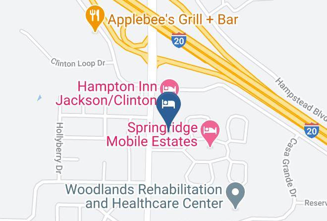 Hinds - Holiday Inn Express & Suites Clinton Maps