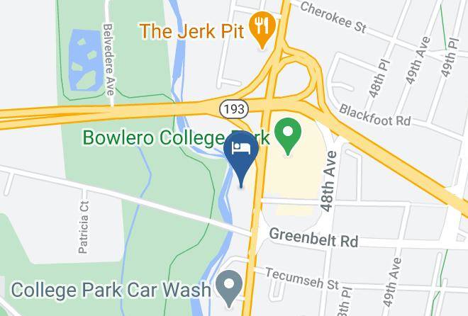 Prince George S - Holiday Inn Express & Suites College Park University Area Maps