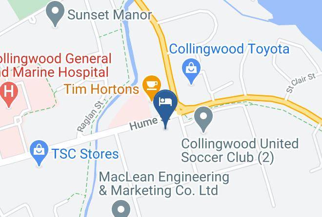 Simcoe - Holiday Inn Express & Suites Collingwood Maps