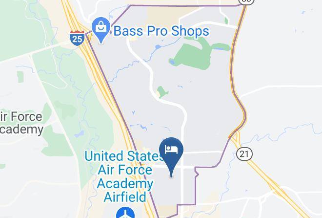 Holiday Inn Express & Suites Colorado Springs Afa Northgate Map