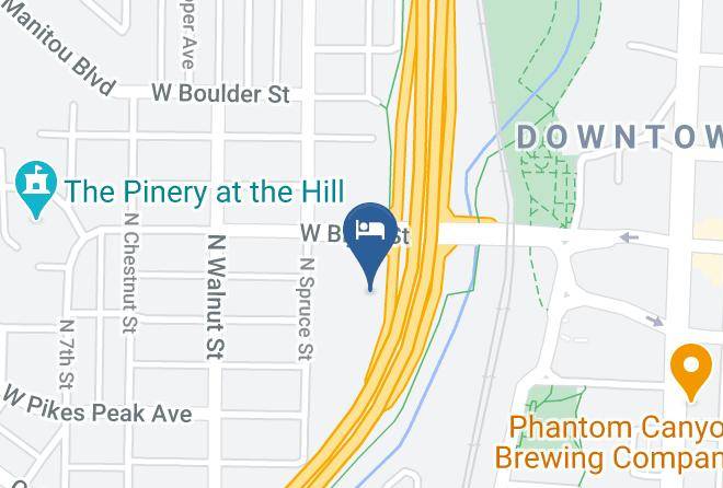 El Paso - Holiday Inn Express & Suites Colorado Springs Central Maps