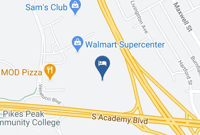 El Paso - Holiday Inn Express & Suites Colorado Springs South I 25 Maps