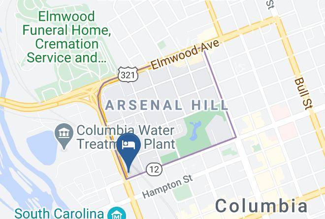 Richland - Holiday Inn Express & Suites Columbia Downtown The Vista Maps