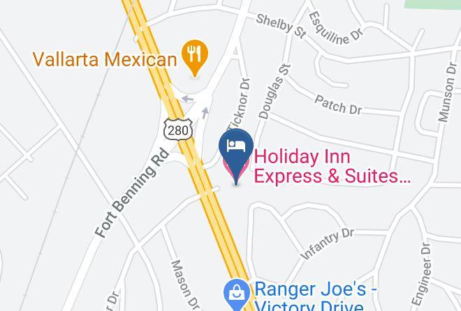 Muscogee - Holiday Inn Express & Suites Columbus Fort Benning Maps
