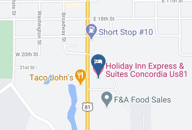 Cloud - Holiday Inn Express & Suites Concordia Us81 Maps