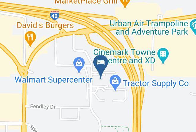 Faulkner - Holiday Inn Express & Suites Conway Maps