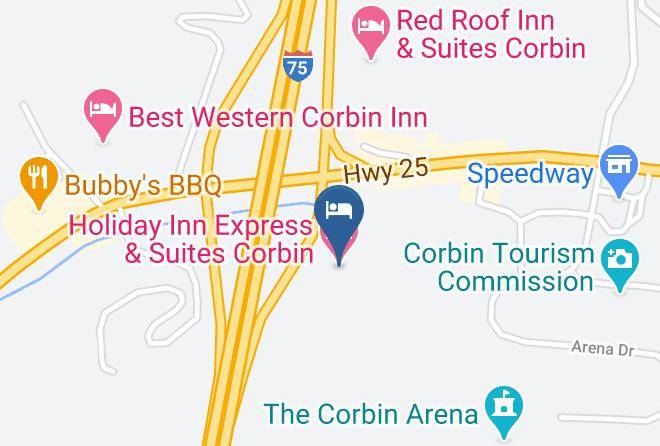 Whitley - Holiday Inn Express & Suites Corbin Maps