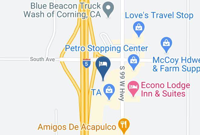 Tehama - Holiday Inn Express & Suites Corning Maps