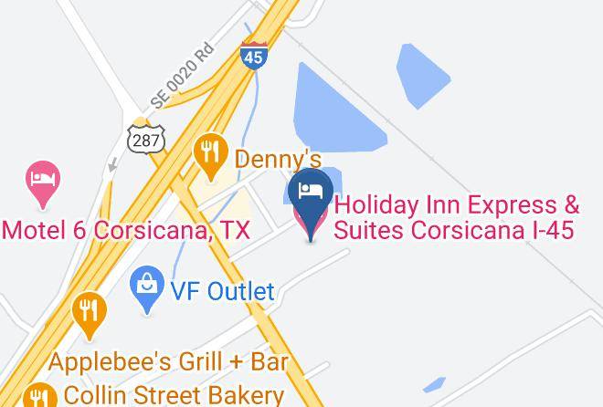 Navarro - Holiday Inn Express & Suites Corsicana I 45 Maps