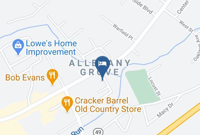 Allegany - Holiday Inn Express & Suites Cumberland La Vale Maps