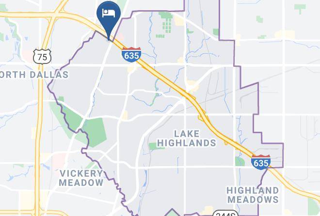 Dallas - Holiday Inn Express & Suites Dallas Park Central Northeast Maps