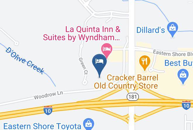 Baldwin - Holiday Inn Express & Suites Daphne Spanish Fort Area Maps