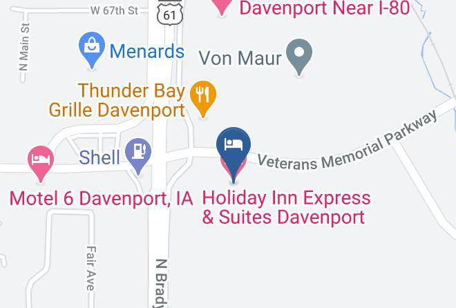 Scott - Holiday Inn Express & Suites Davenport Maps
