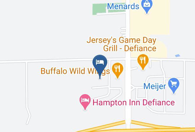 Defiance - Holiday Inn Express & Suites Defiance Maps
