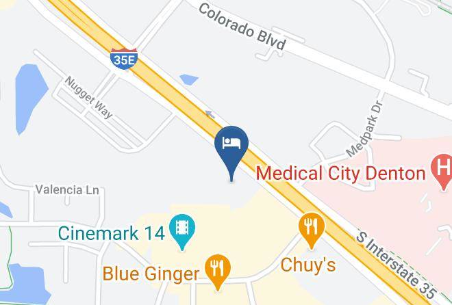 Denton - Holiday Inn Express & Suites Denton South Maps