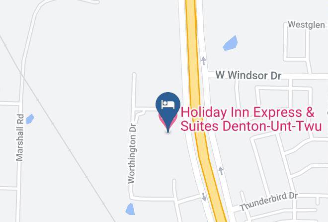 Denton - Holiday Inn Express & Suites Denton Unt Twu Maps