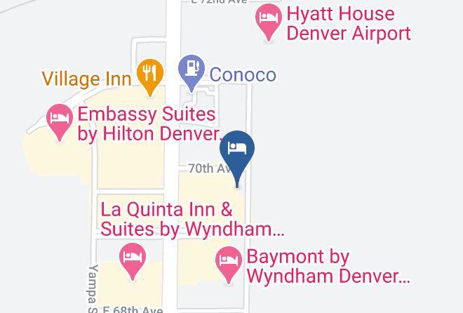 Denver - Holiday Inn Express & Suites Denver Airport Maps