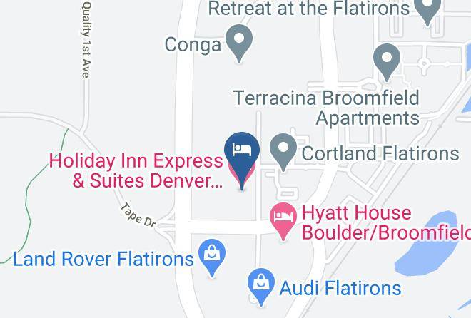 Broomfield - Holiday Inn Express & Suites Denver Northwest Broomfield Maps