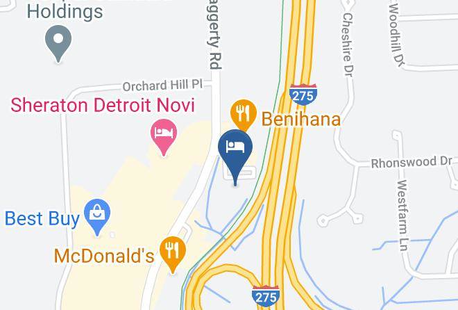 Oakland County - Holiday Inn Express & Suites Detroit Farmington Hills Maps