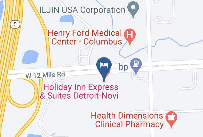 Oakland County - Holiday Inn Express & Suites Detroit Novi Maps