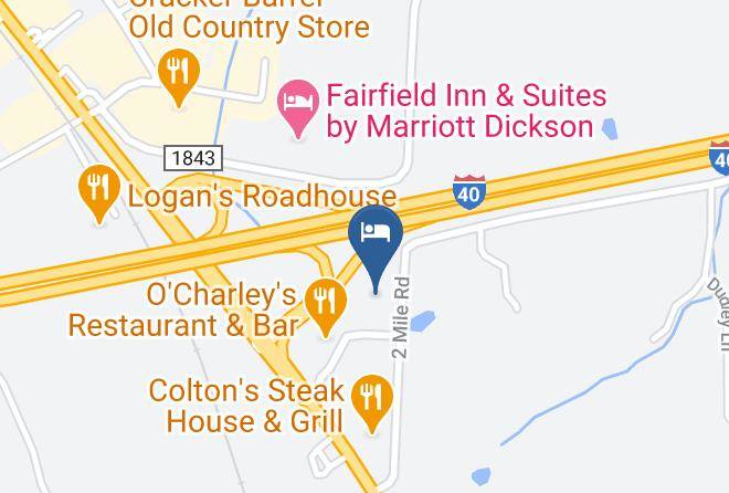 Dickson - Holiday Inn Express & Suites Dickson Maps