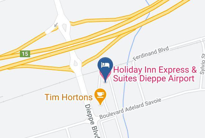 Westmorland - Holiday Inn Express & Suites Dieppe Airport Maps