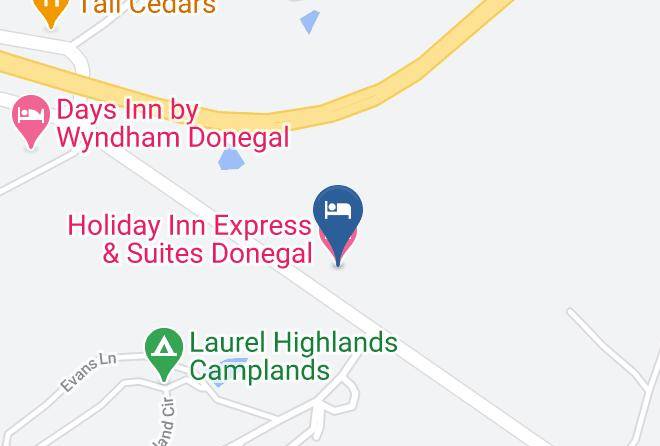 Westmoreland - Holiday Inn Express & Suites Donegal Maps