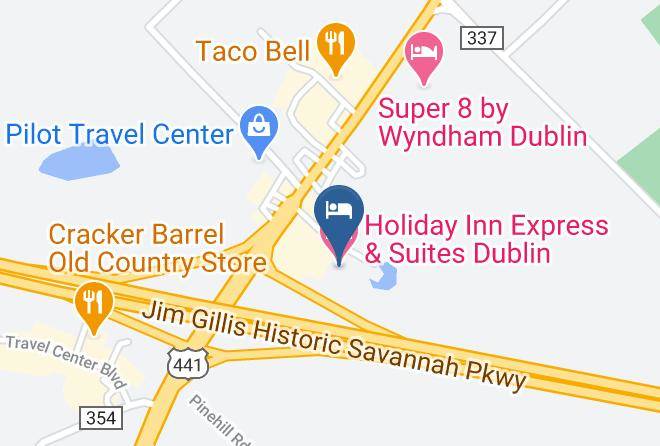 Laurens - Holiday Inn Express & Suites Dublin Maps