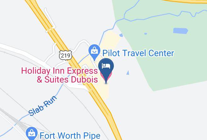Clearfield - Holiday Inn Express & Suites Dubois Maps