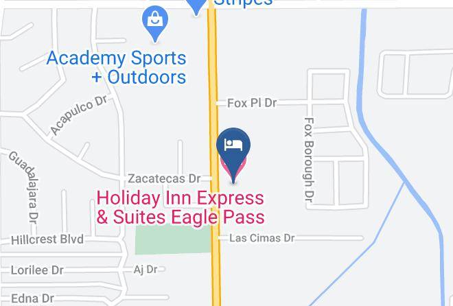 Maverick - Holiday Inn Express & Suites Eagle Pass Maps